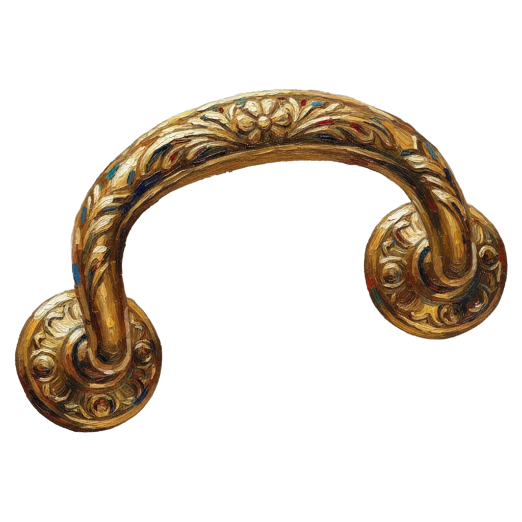 handle pull Oil Painting icon