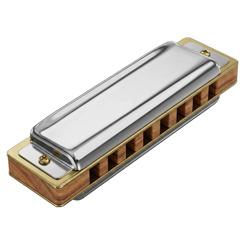 harmonica Photorealistic icon