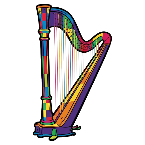 harp Pop Art icon