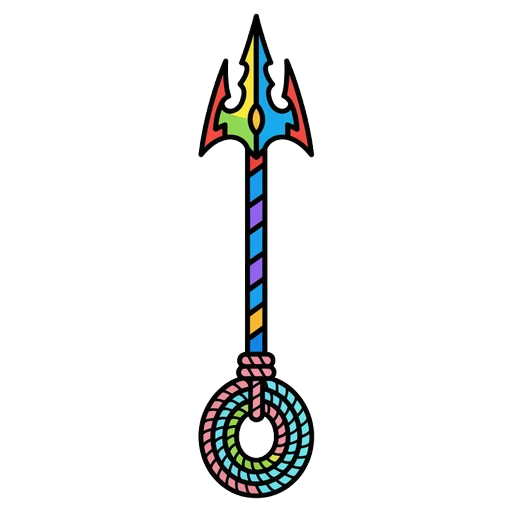 harpoon Pop Art icon