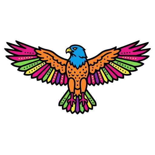 hawk Pop Art icon
