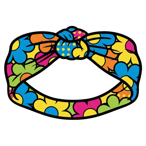 headband Pop Art icon