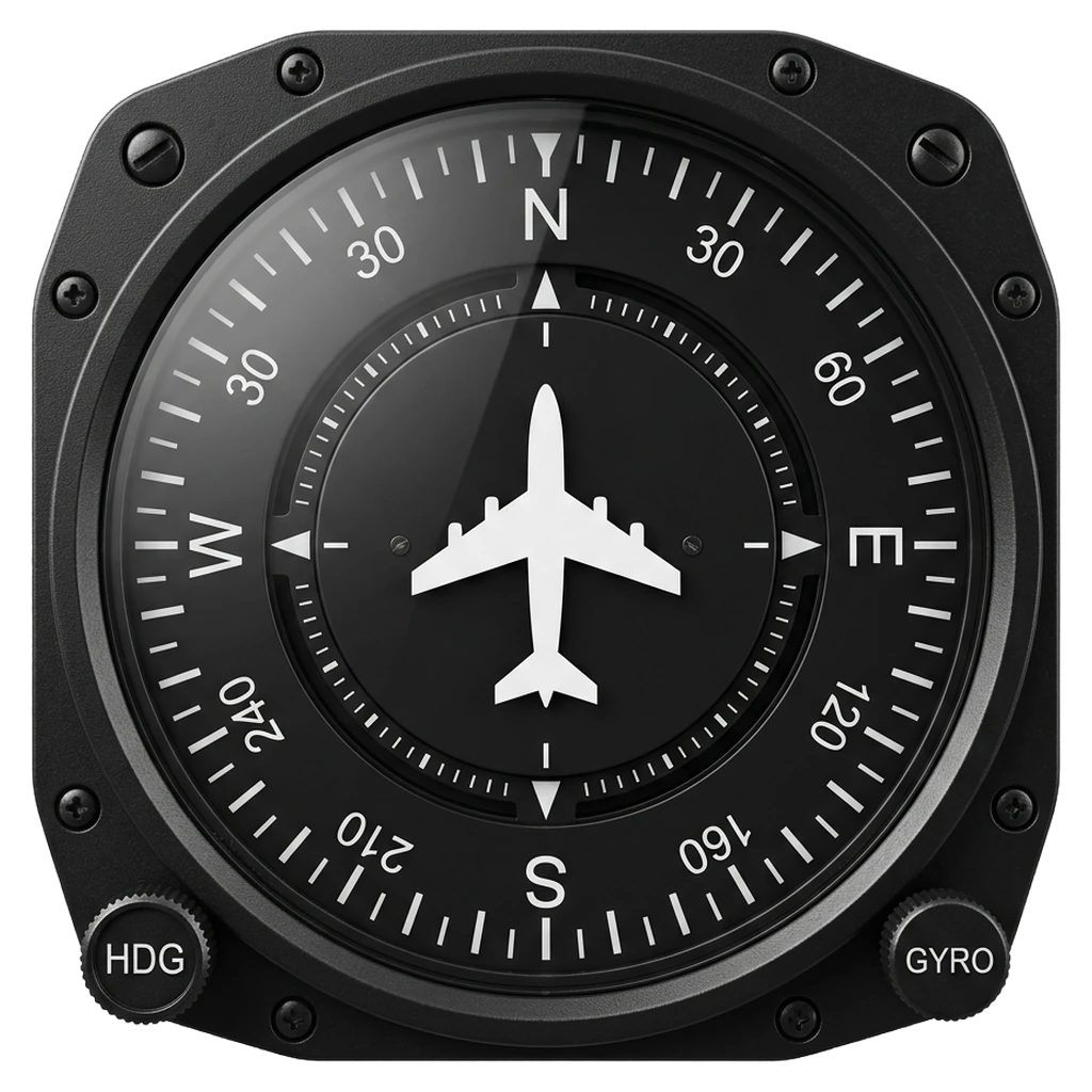 heading indicator Photorealistic icon