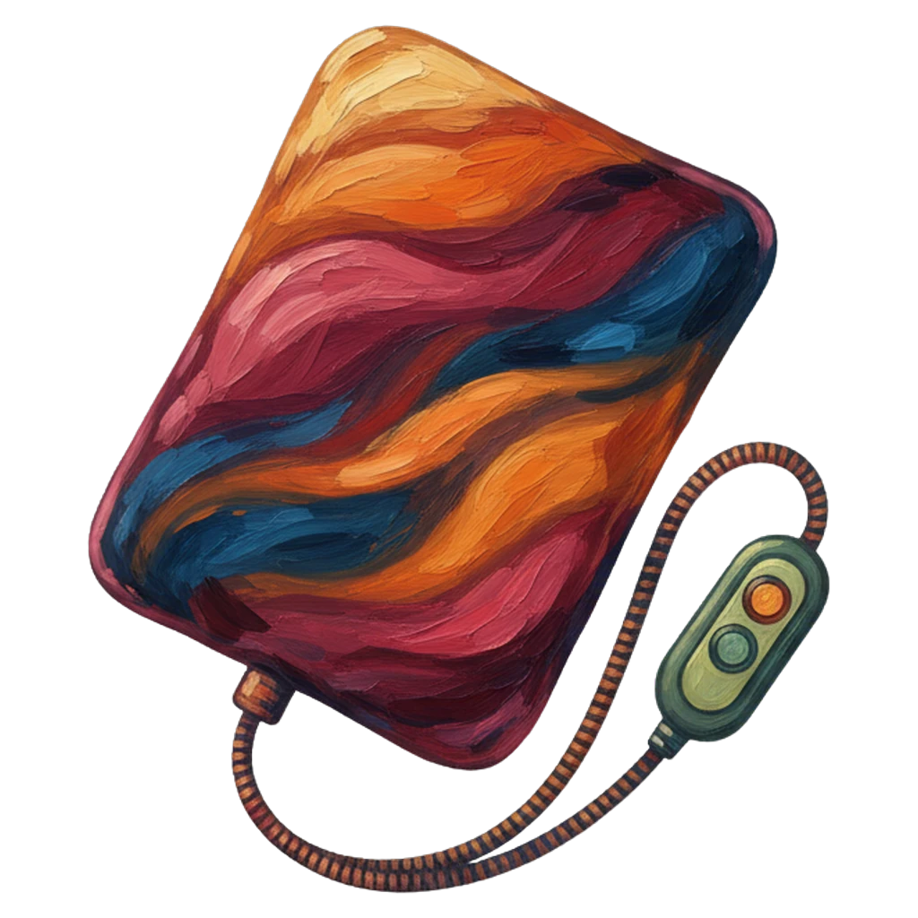 heating pad Oil Painting icon