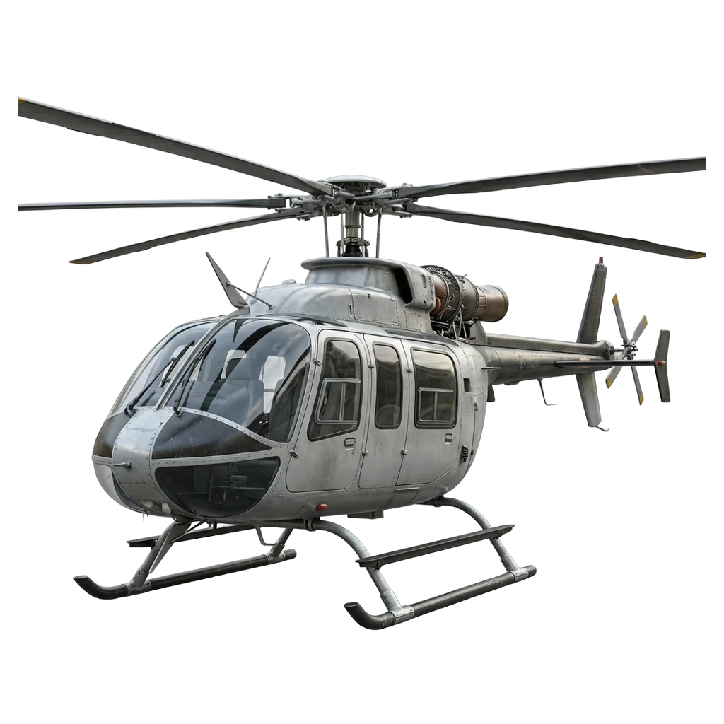 helicopter Photorealistic icon