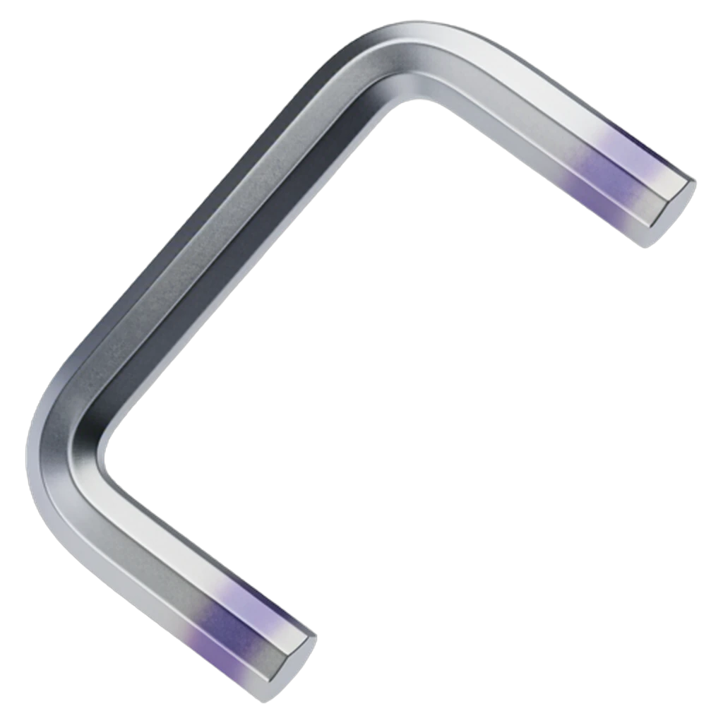 hex key Photorealistic icon