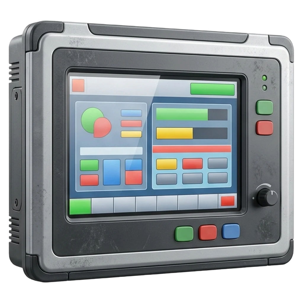 hmi touch panel Photorealistic icon