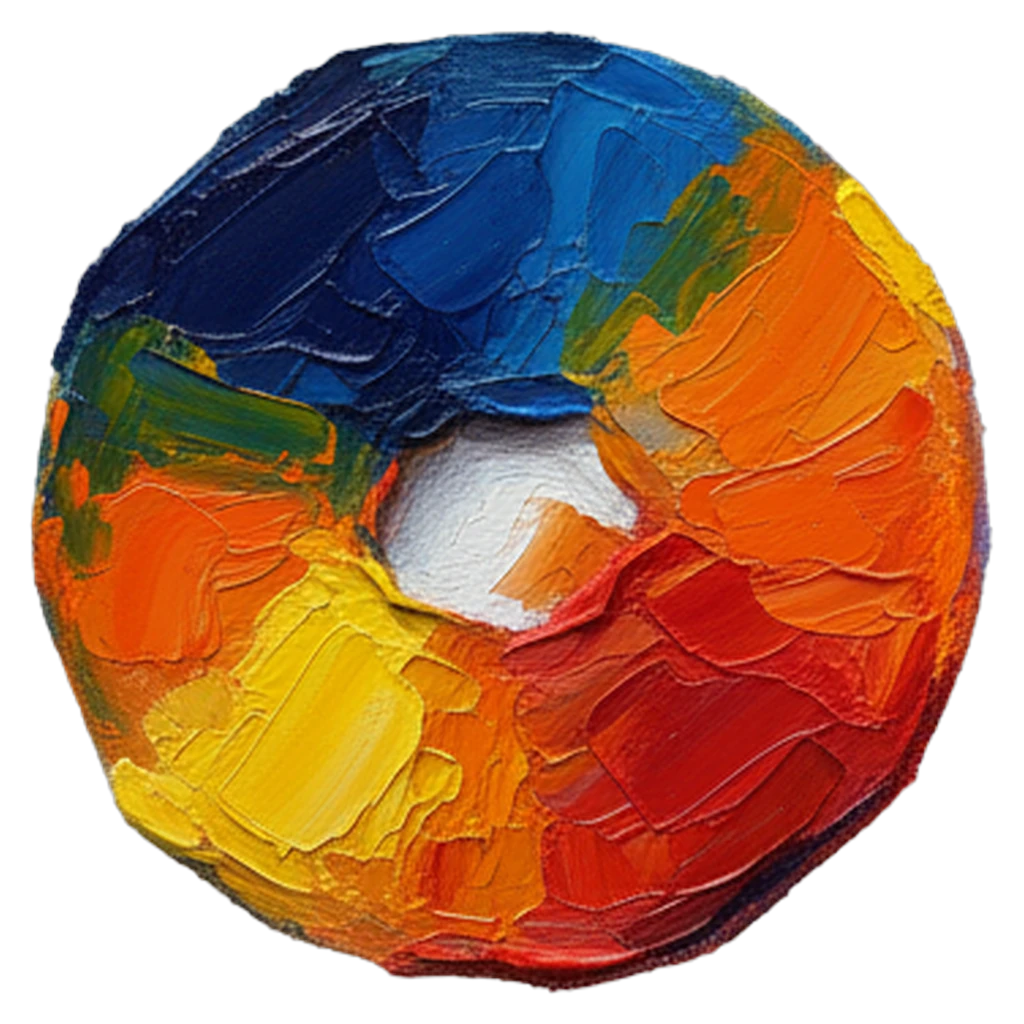 hole punch paper Oil Painting icon