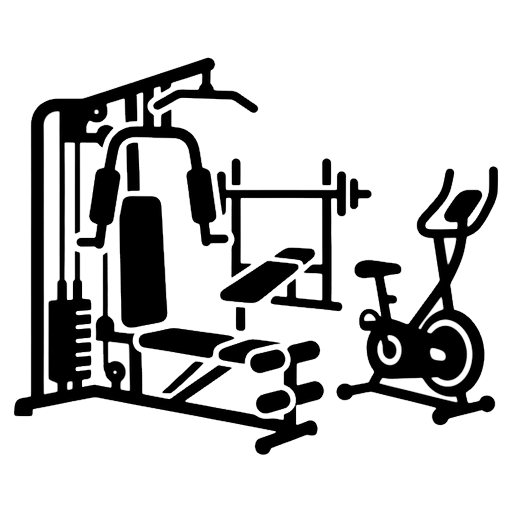 home gym Line Art icon