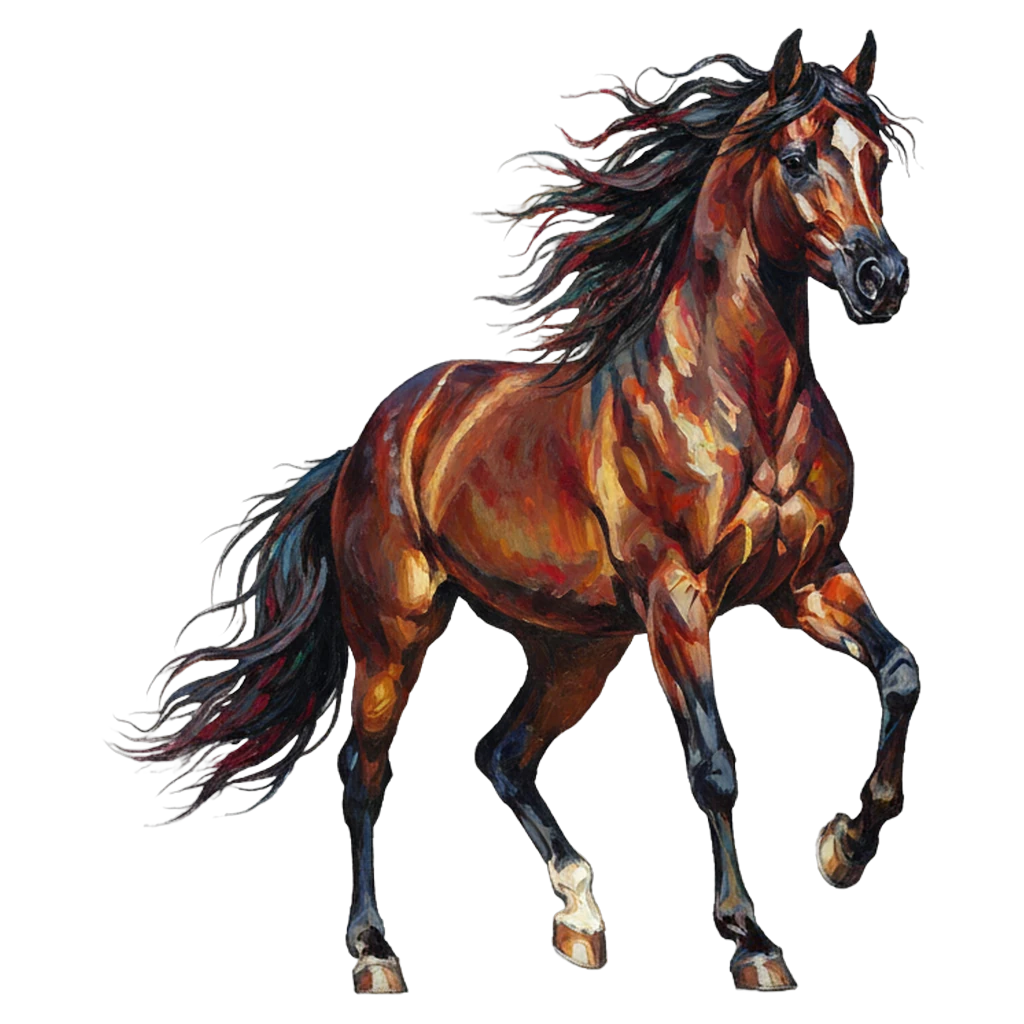 horse Oil Painting icon