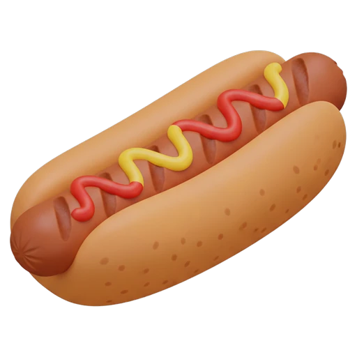 hot dog Isometric icon