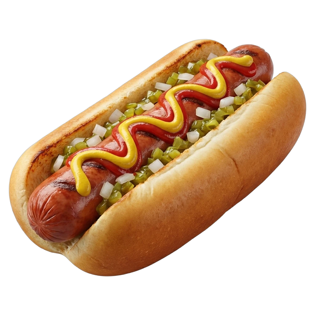 hotdog Photorealistic icon