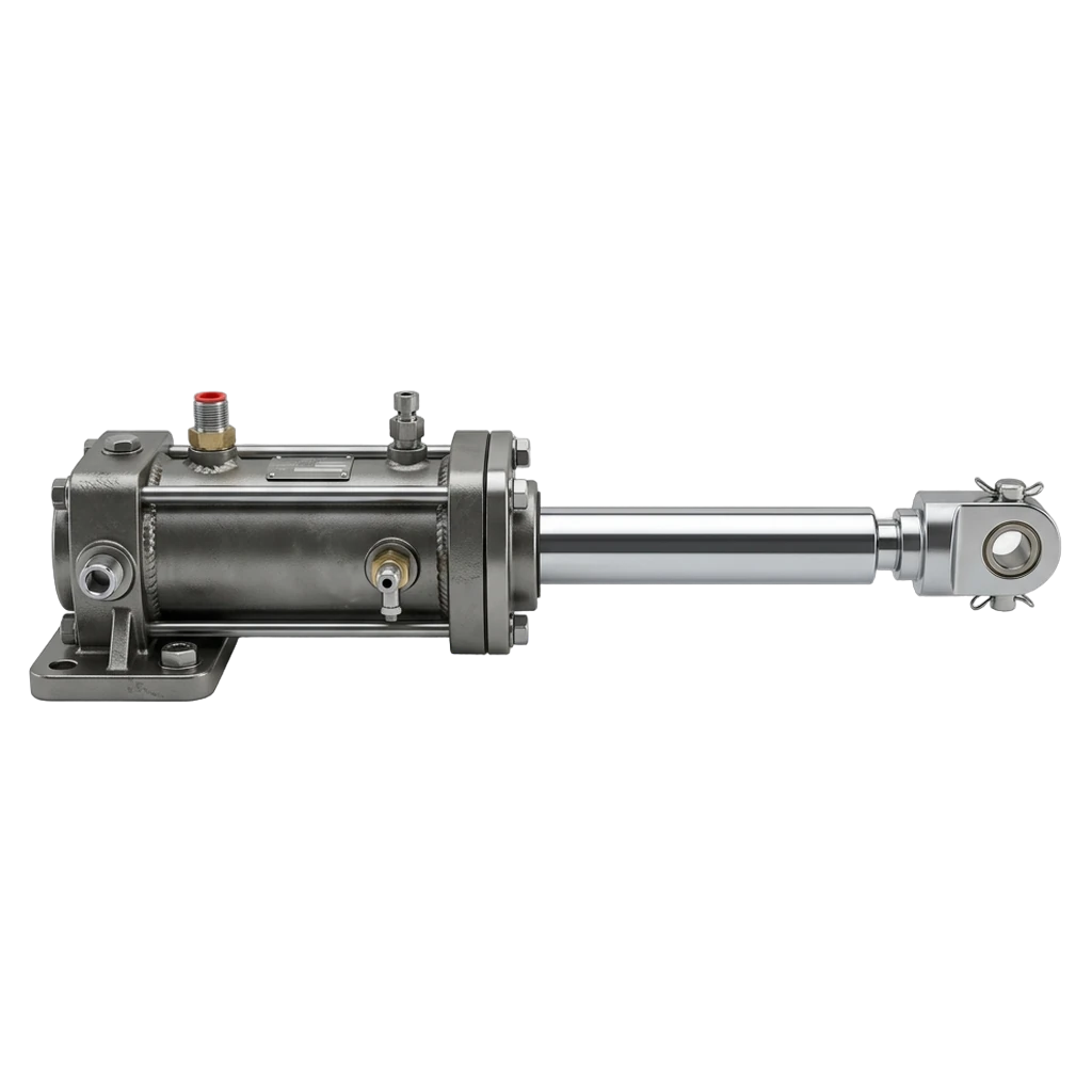 hydraulic cylinder Photorealistic icon - free AI-generated photorealistic icon for web and app projects