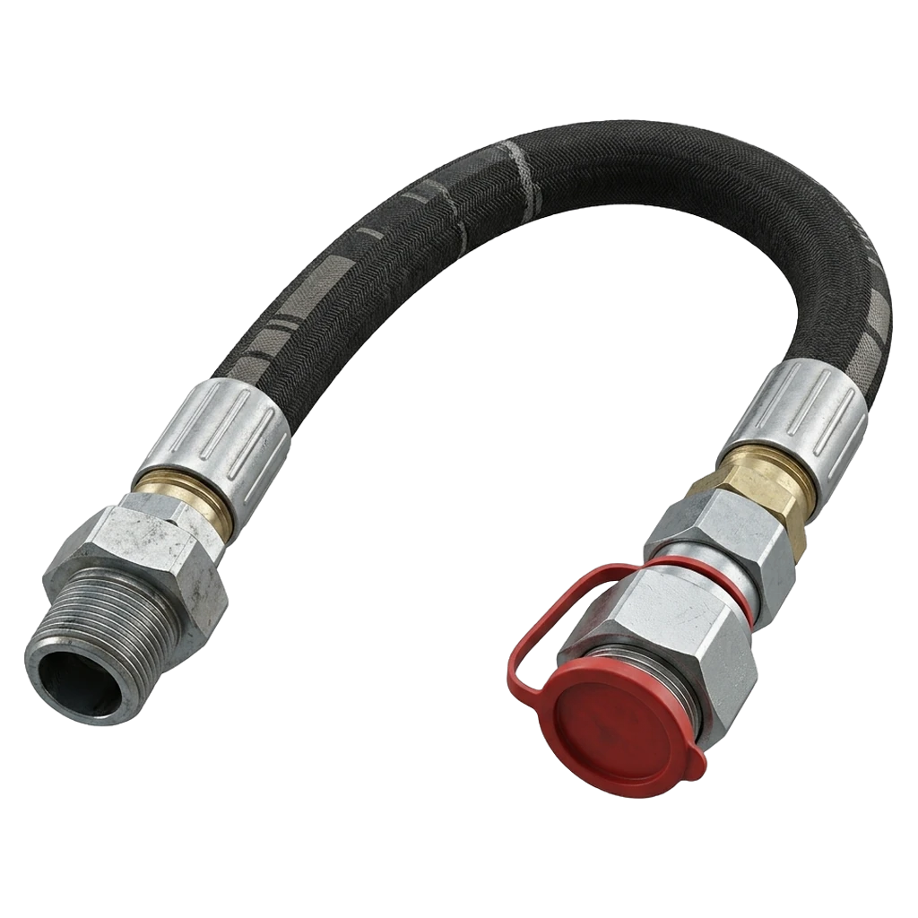 hydraulic hose assembly Photorealistic icon