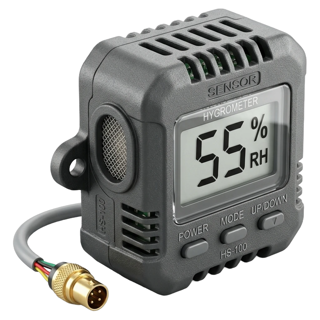 hygrometer sensor Photorealistic icon