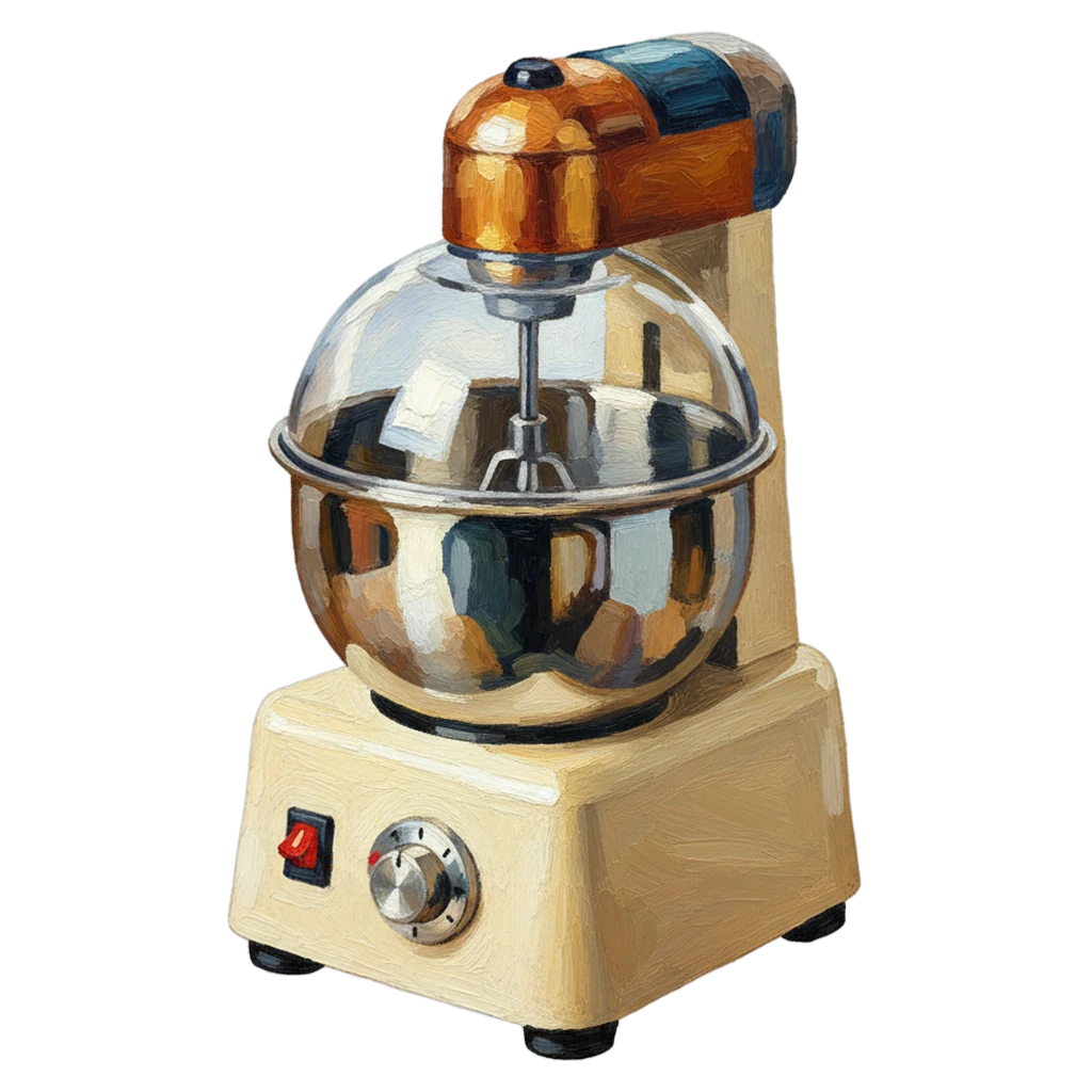 ice cream maker Oil Painting icon