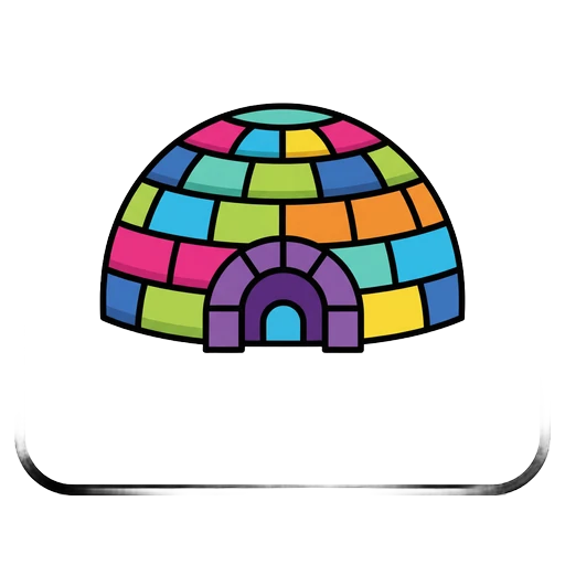 igloo Pop Art icon