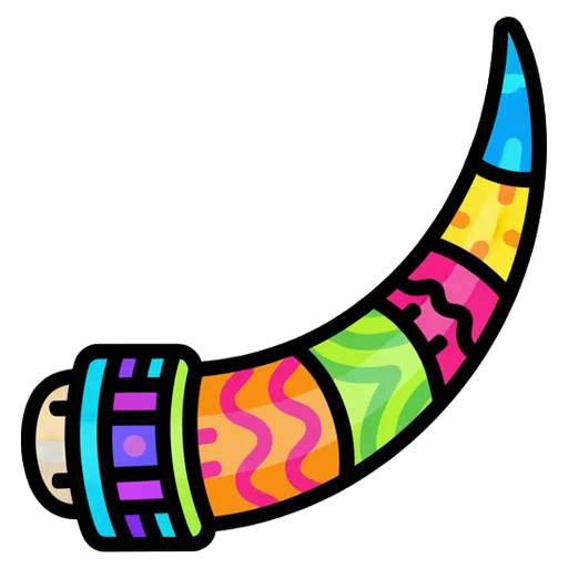 ivory tusk Pop Art icon