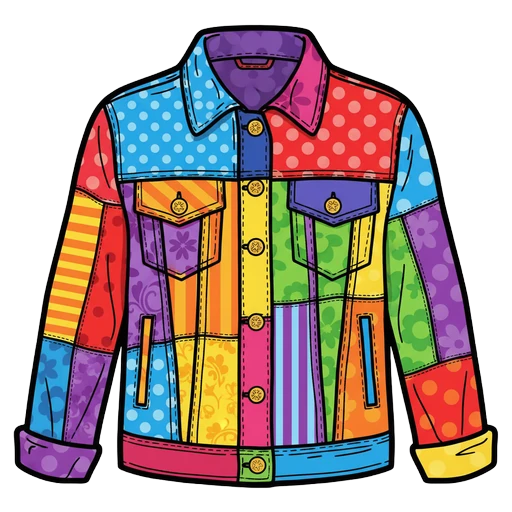 jean jacket Pop Art icon