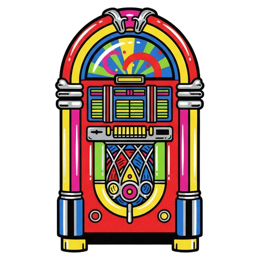 jukebox Pop Art icon