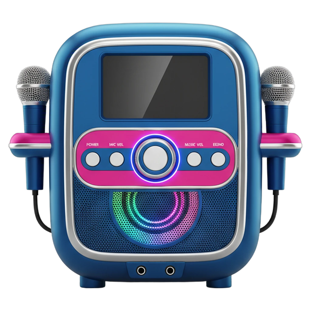 karaoke machine Product Shot icon - free AI-generated product shot icon for web and app projects