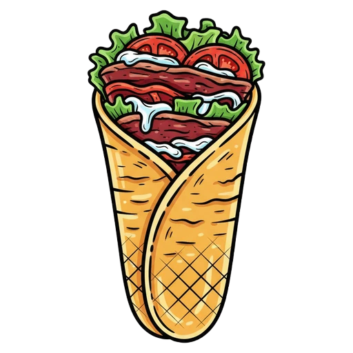 kebab Pop Art icon