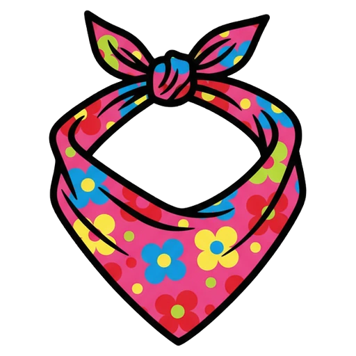 kerchief Pop Art icon
