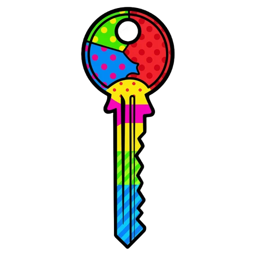 key Pop Art icon