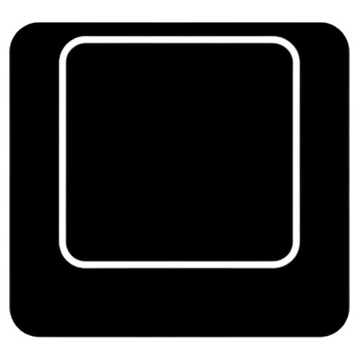 keyboard key Solid Glyph icon