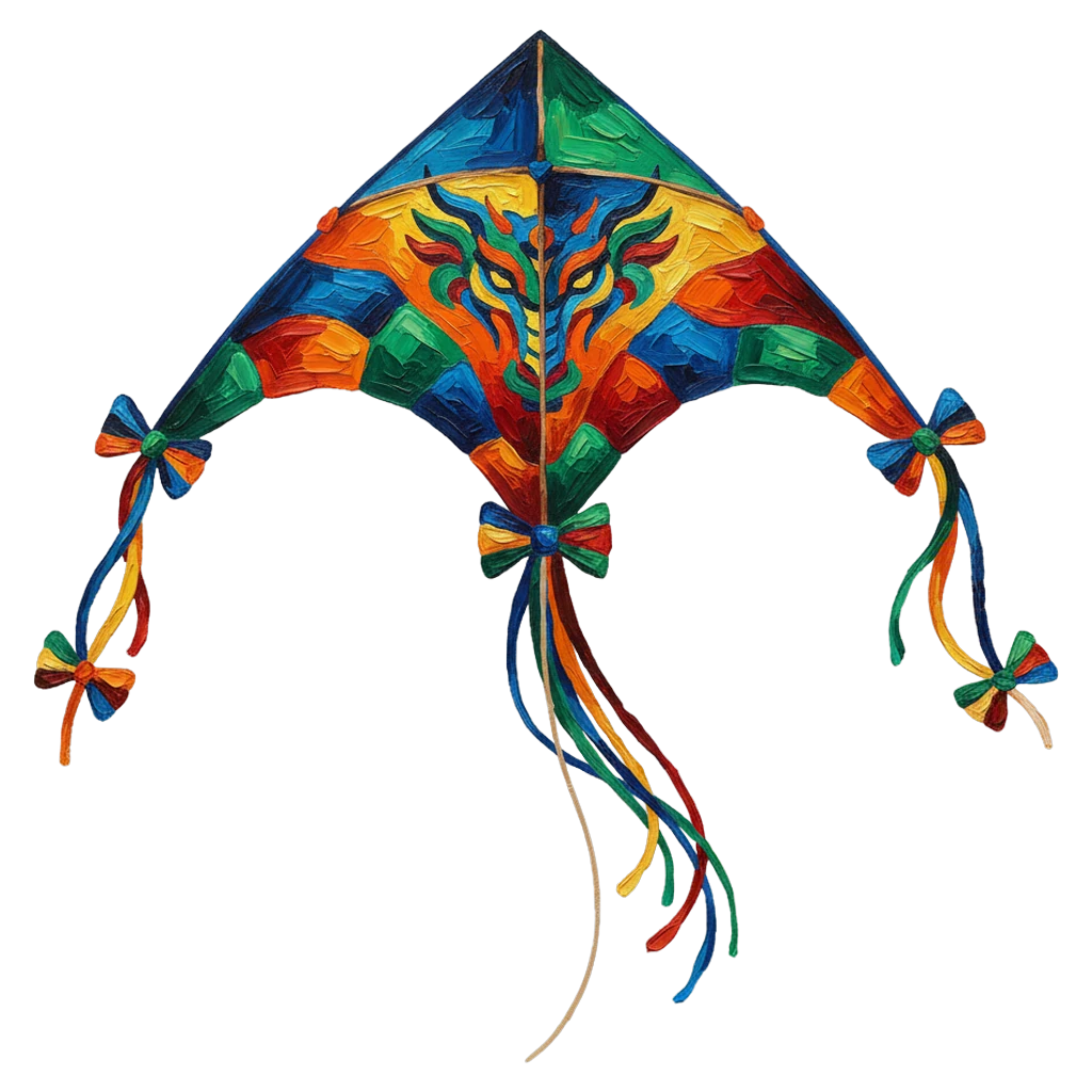 kite Oil Painting icon