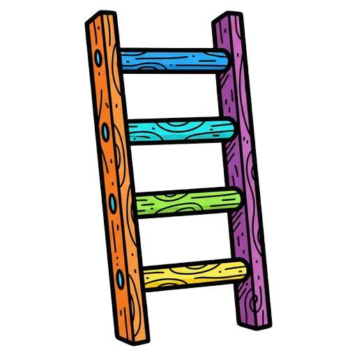 ladder Pop Art icon