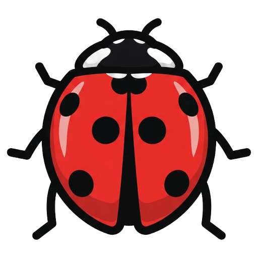ladybug Pop Art icon