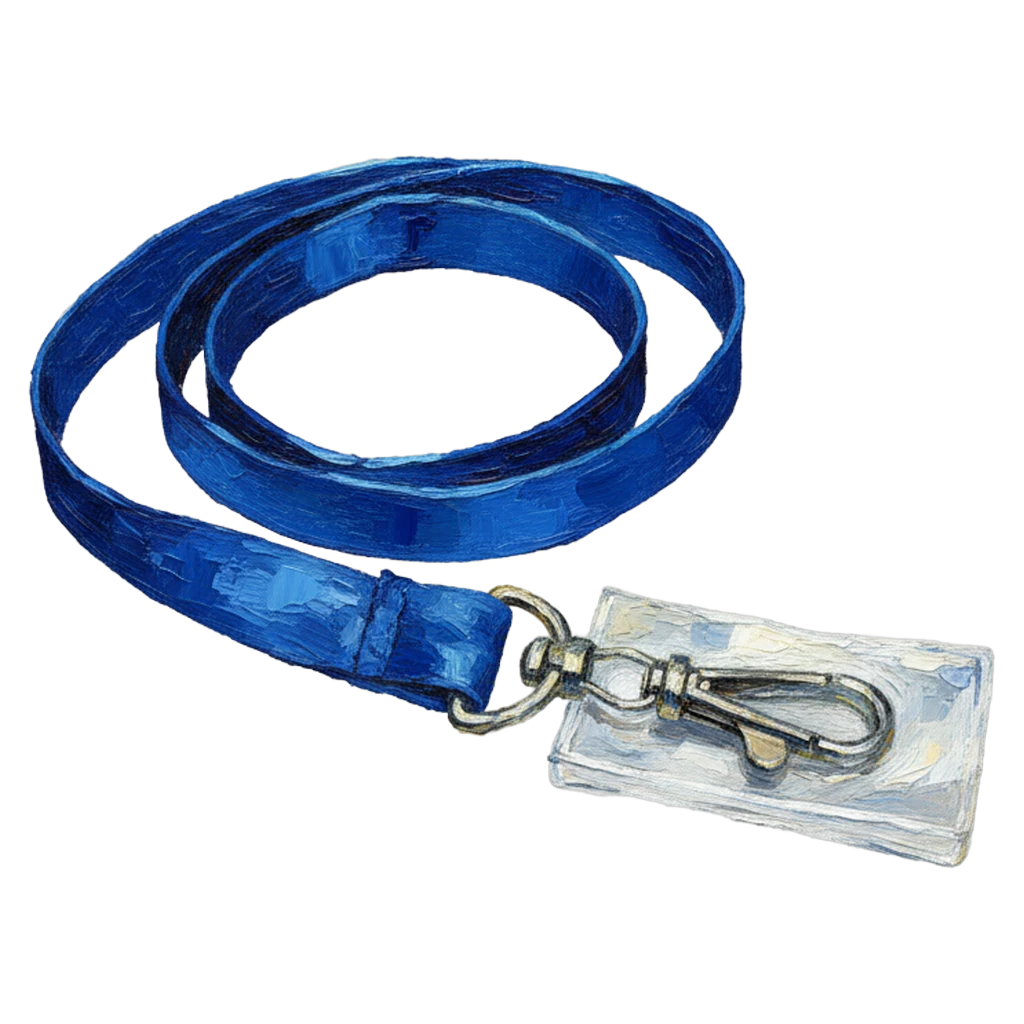 lanyard Oil Painting icon