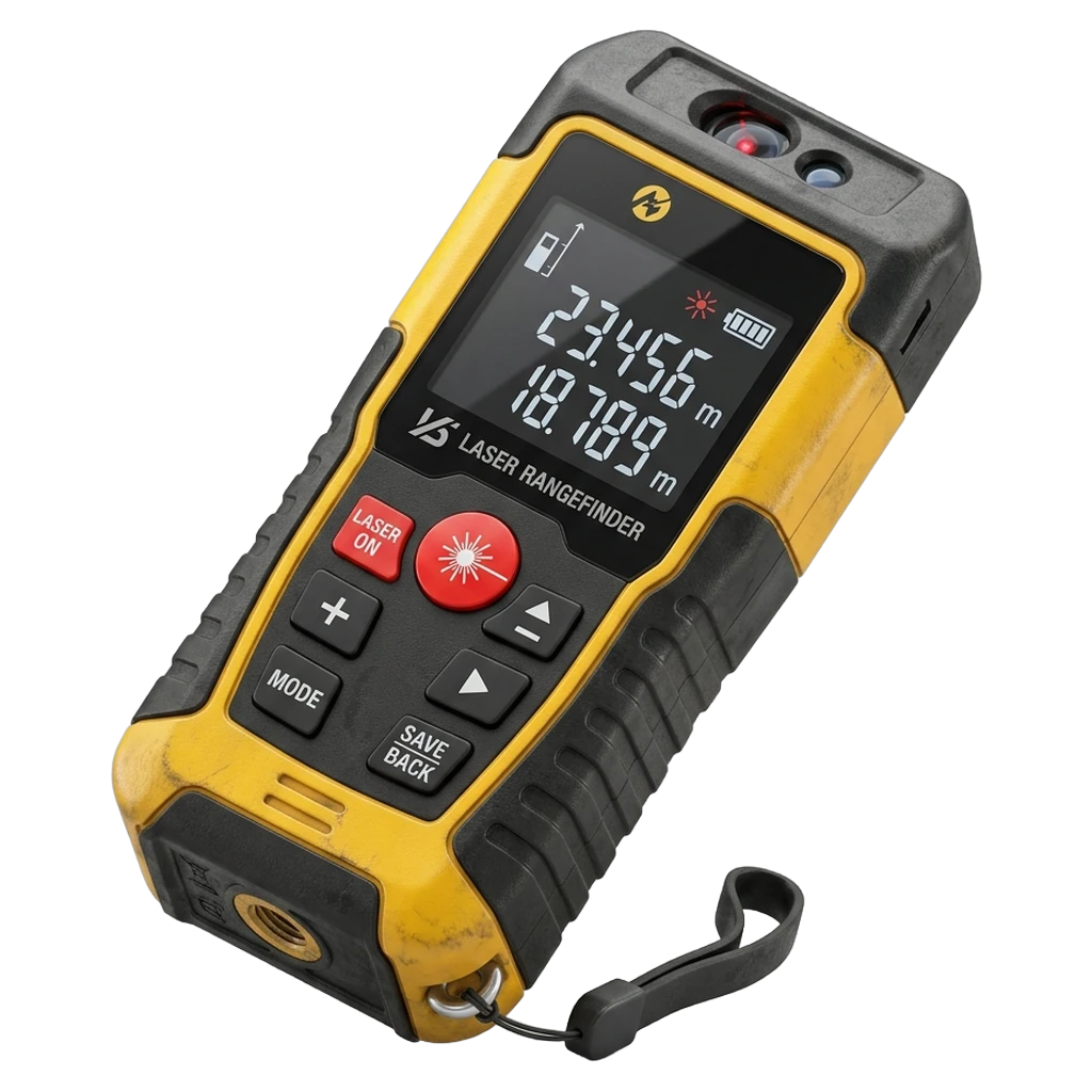laser distance measurer Photorealistic icon