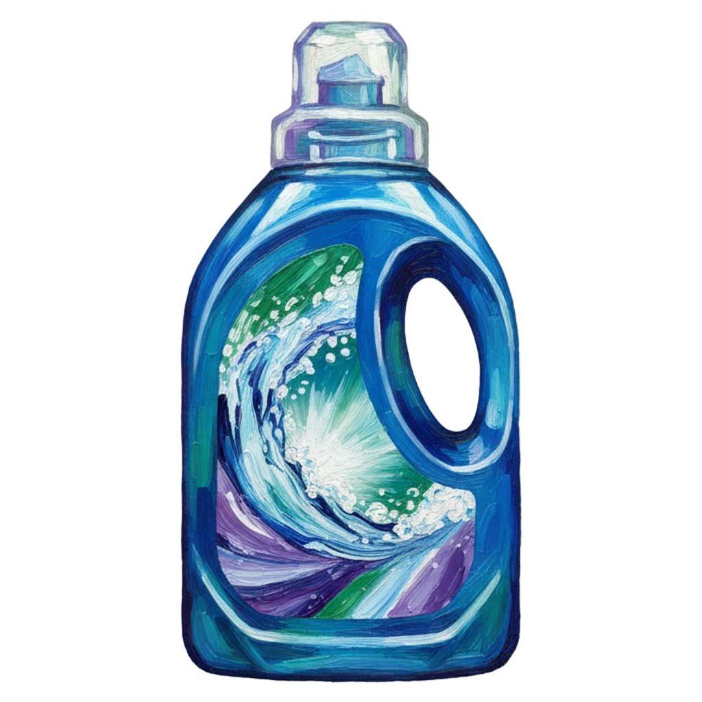 laundry detergent Oil Painting icon