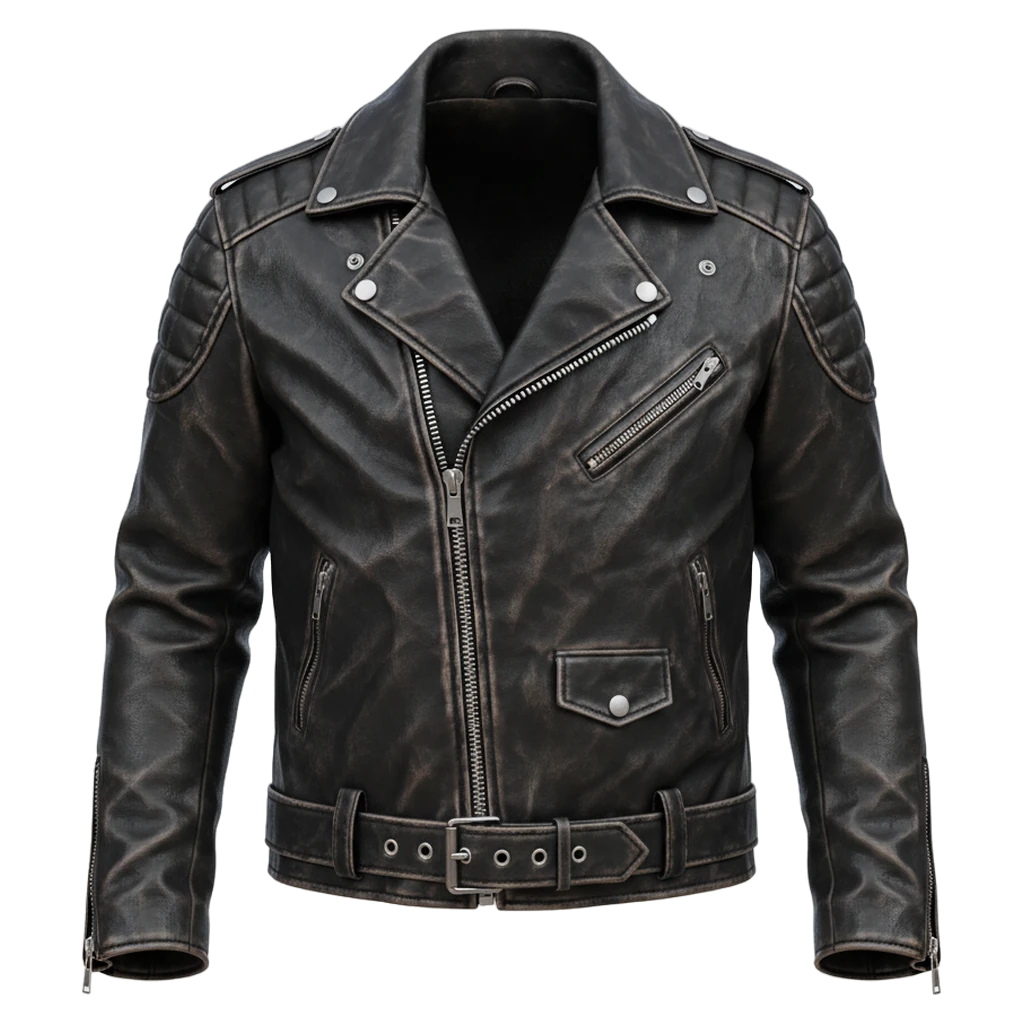 leather jacket Photorealistic icon