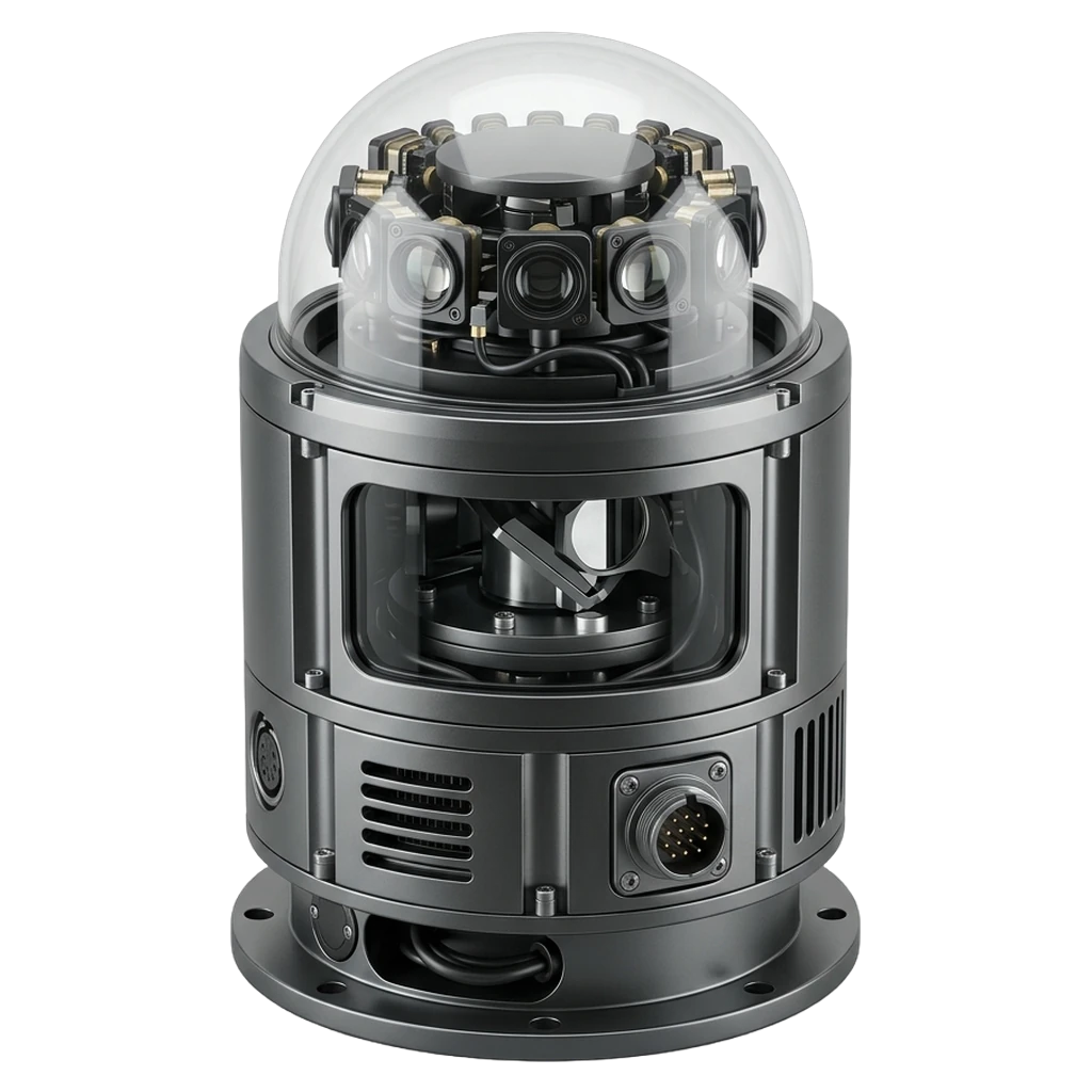 lidar unit Photorealistic icon