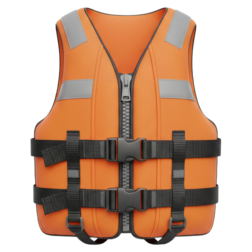life jacket Photorealistic icon