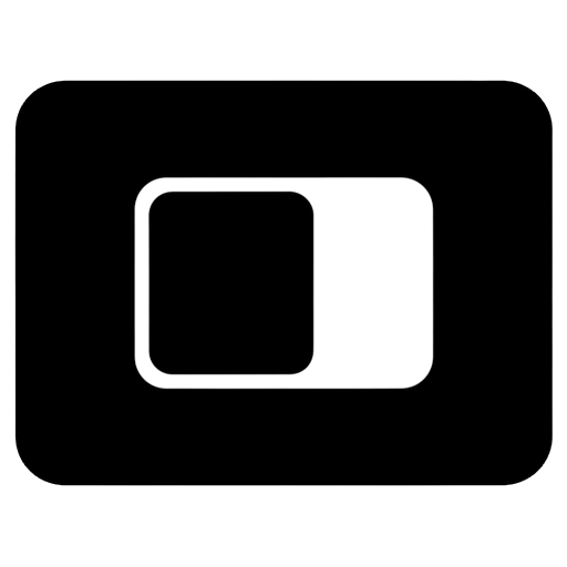 light switch Solid Glyph icon