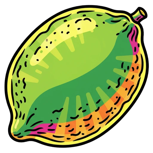 lime Pop Art icon - free AI-generated pop art icon for web and app projects