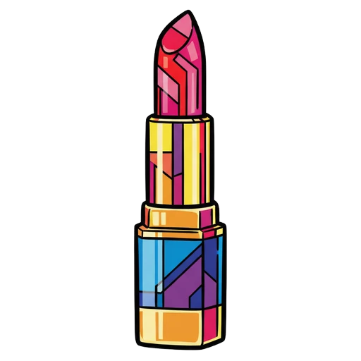 lipstick Pop Art icon