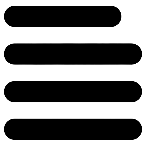 list view icon Solid Glyph icon
