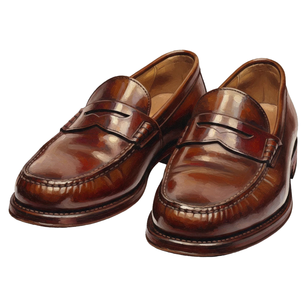 loafers Oil Painting icon