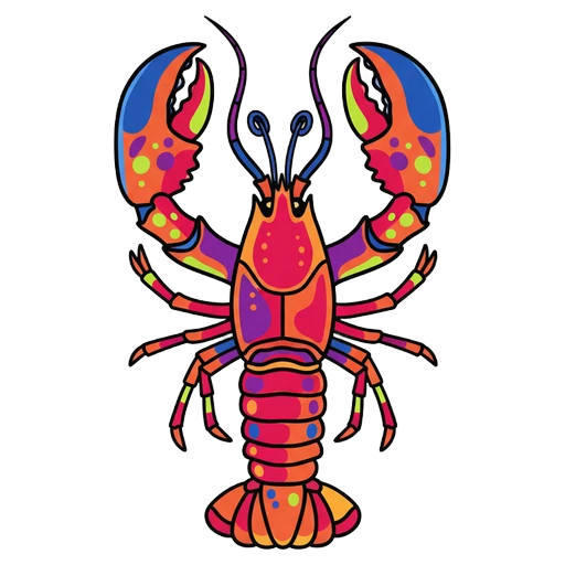 lobster Pop Art icon