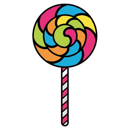 lollipop Pop Art icon