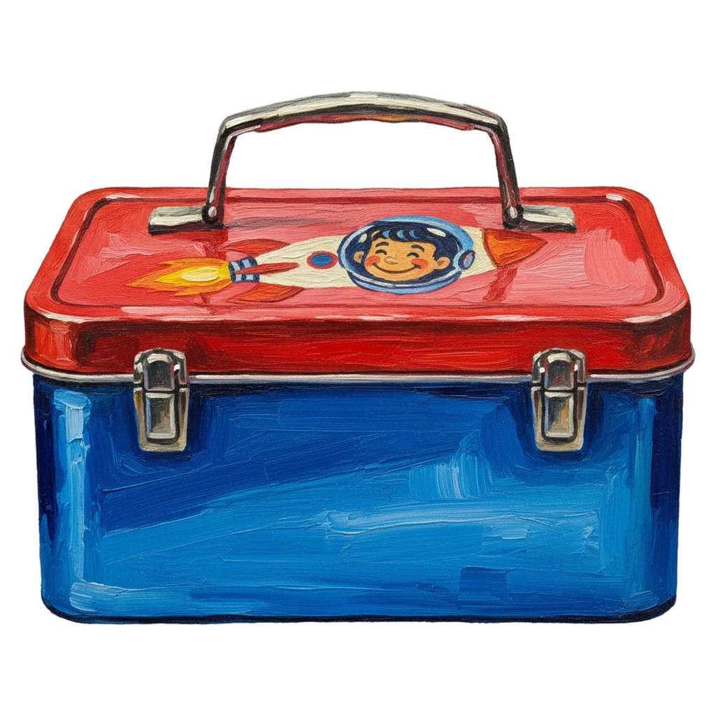 lunch box Oil Painting icon