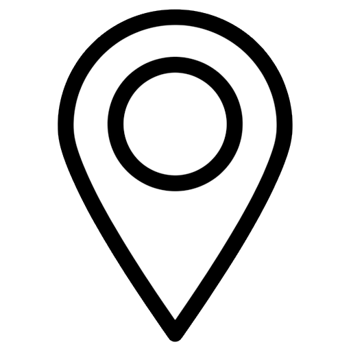 map pin location Line Art icon