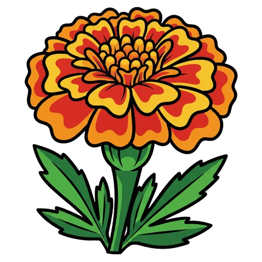marigold Pop Art icon