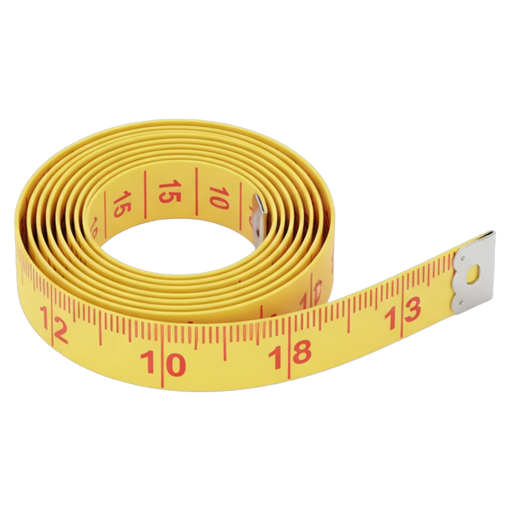 measuring tape Photorealistic icon
