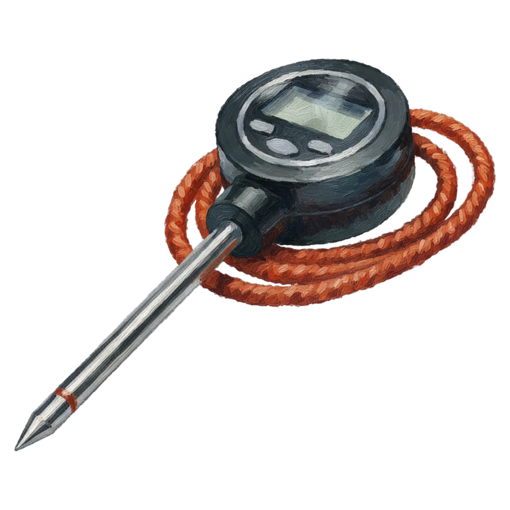 meat thermometer Oil Painting icon